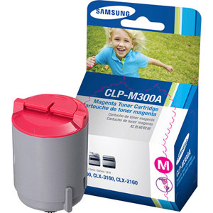  Samsung CLP-M300A Magenta Color Laser Toner Cartridge for CLP-300, CLP-300N, CLX-3160FN Printers (Approx Yield: 1,000 Sheets) 