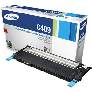  Samsung CLT-C409S Cyan Color Laser Toner Cartridge for CLP-315, CLP-315W, CLX-3175FN and CLX-3175FW Printers (Approx Yield: 1,000 Sheets) 