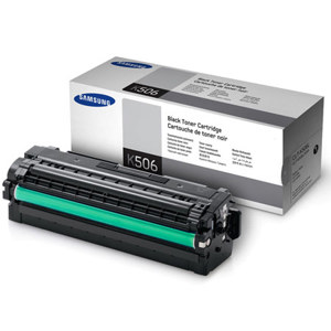  Samsung CLT-K506L Toner Cartridge, 6000 Pages Yield, Black 