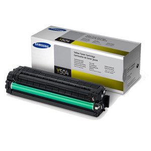  Samsung CLT-Y504S Yellow Toner Cartridge, 1800 page Yield 