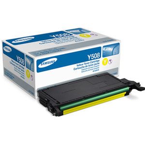  Samsung CLT-Y508S Standard Yellow Color Laser Toner Cartridge for CLP-620ND, CLP-670ND, CLP-670N Printers (Approx Yield: 2000 Sheets) 