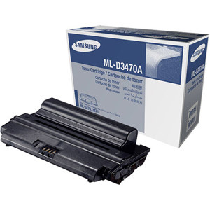  Samsung ML-D3470A Black Toner Cartridge for  ML-3470D, ML-3471ND Printers, Approx Yield: 4000 Pages 