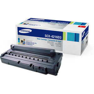  Samsung SCX-4216D3 Black Toner Cartridge for  SCX-4016/4116/4216F/565P, SF-750/755P Printers, (Approx Yield: 3,000 Pages) 