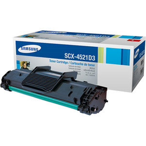  Samsung SCX-4521D3 Black Toner Cartridge for  SCX-4521F and SCX-4521FG Printers (Approx Yield: 3,000 Pages) 