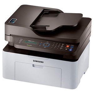  Samsung M2070FW Monochrome Multifunction Xpress Printer, 21ppm Black Speed, 1200x1200 dpi, 150 Sheet Input Tray Capacity, USB 2.0, Print/Copy/Scan/Fax 