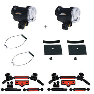 Sea & Sea YS01 Underwater Dual Lighting Strobe Package: Picture 1 regular