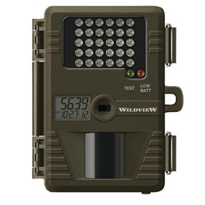  Wildview TK30 8.0MP Digital Trail Camera, 2 Resolution Settings 8MP/5MP, Time Lapse Function, 30 IR Emitters, 40' Infrared Range 