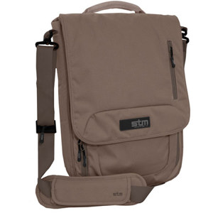 STM DP-4001-04 Vertical Laptop Shoulder Bag, Mushroom: Picture 1 regular