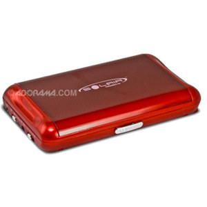 Solair Solar DC Portable Charger 2000mAh/3.8volts, Red: Picture 1 regular