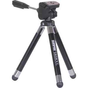  Sunpak 1818XL Tabletop Tripod with with 2-Way Pan Head 
