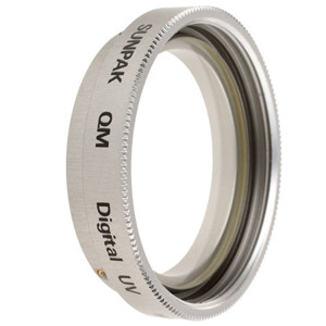  Sunpak 27mm Quick-Mount Ultra Violet (UV) Glass Filter 