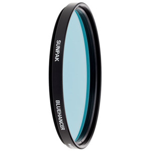  Sunpak 52mm Intensifier Blue Filter 