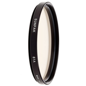  Sunpak 55mm 81A Warming Filter 