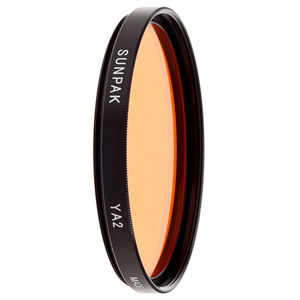  Sunpak 55mm Orange Glass Filter 