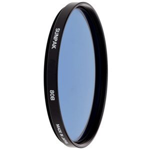  Sunpak 58mm 80B Tungsten to Daylight Conversion Filter 