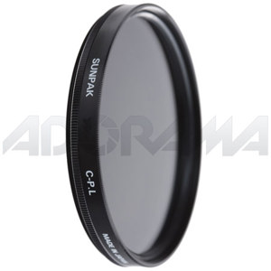  Sunpak 77mm Circular Polarizer Filter 