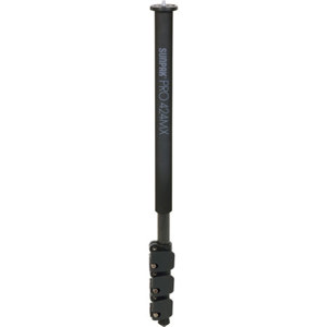  Sunpak PRO 424MX Carbon Fiber 4-Section Flip-Lock Monopod for DSLR Cameras, 15.4 lbs Load Capacity 