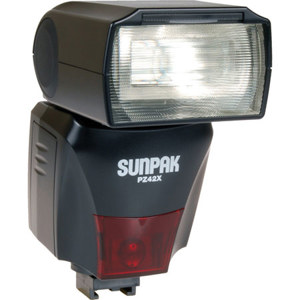  Sunpak PZ42XC Digital Flash for Canon, with E-TTL II Flash Control Mode, Guide Number of 138 (ISO 100/feet), Black 