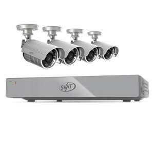 SVAT Electronics 8 Channel DVR 4 Outdoor Night Vision Security Cameras: Picture 1 regular