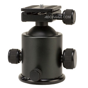  Smith-Victor BH8 Metal Alloy Ball Head with Quick Release Plate, 40 lb. Capacity 