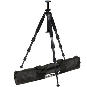  Smith-Victor CF-1 Carbon Fiber Tripod Legs with case, Supports 6 lbs., Max Height 53" 