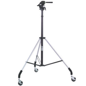  Smith-Victor Dollypod III, Wheeled Tripod with Titan Head 