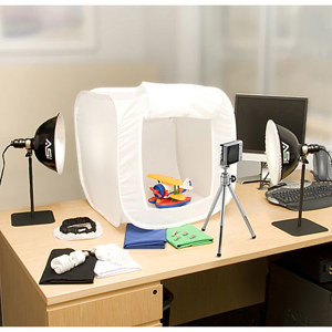  Smith-Victor ImageMaker, Fluorescent Light Tent Kit. 