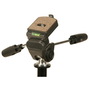  Smith-Victor Pro 4 - Professional Fluid Effect Three Way Pan Head with Quick Release 