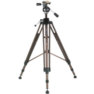  Smith-Victor Professional Tripod With Large Pro 4A 3-Way Panhead 