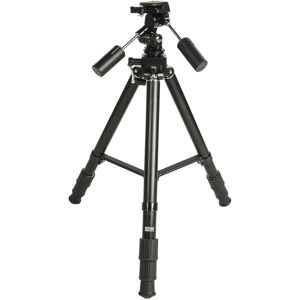  Smith-Victor Deluxe Pro 40500 Heavy Duty Tripod with 3-Way Fluid Head with Quick Release - Load Capacity 18 lb (8.2 kg) 