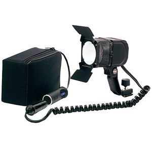  Smith-Victor 280BK Video Light Kit, with 100 watt DC Light, BP3 Battery Pack and Charger 