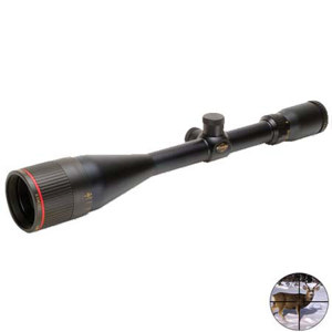  Swift Sport Optics 6-24x50mm  Riflescope, Matte Black Finish with Self Centering Quadraplex Reticle & Adjustable Objective 