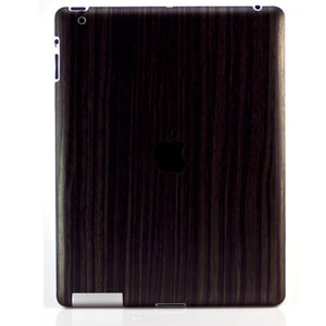 SlickWraps Wood Series Full Body Wrap for iPad 3 & 4, Gold Flaked Ebony: Picture 1 regular