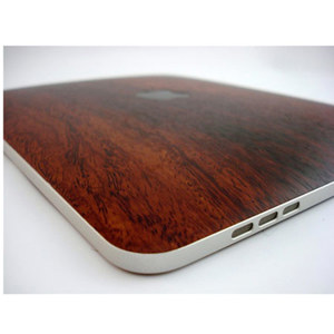 SlickWraps Wood Full Body Wrap for iPad 3G, Mahogany: Picture 1 regular