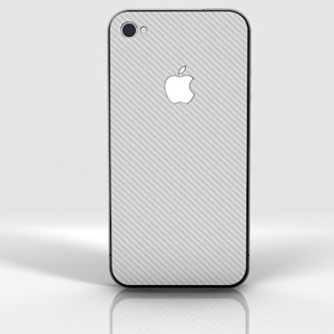 Slickwraps Carbon Fiber Full Body wrap SW-AIP4-CARBONWHITE