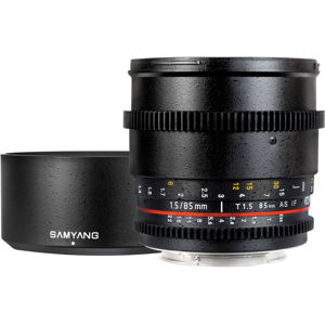  Samyang 85mm T/1.5 Cine Aspherical Lens for Micro Four Thirds System 