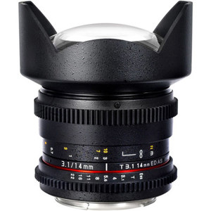  Samyang 14mm T3.1 Cine Lens for Nikon F-Mount 