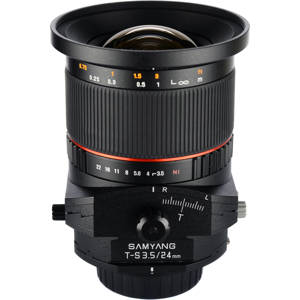  Samyang 24mm f/3.5 ED AS UMC Tilt-Shift Lens for Nikon 