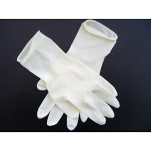  Safety Zone 8 Mil Powder Free Textured Latex Gloves, X-Large, Rolled Cuff, Non-medical, 100 Box/10 Case 