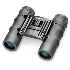 Tasco 10x25mm Essentials Water Resistant Roof Prism Binocular 168RBD