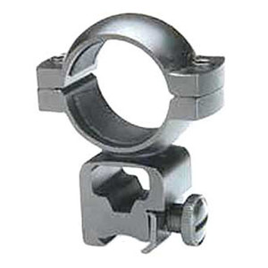  Tasco 1" Air Gun or .22 Caliber, Weaver Style Mounting Rings with Quick Peep Window, Gloss Black, 1 Pair 