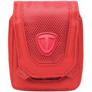 Tenba Vector 2 Medium Pouch Accommodates Small Digital Camera Battery and Card Cadmium Red Thumbnail Image