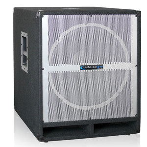Technical Pro XTREME1501 Carpeted 15" Powered Subwoofer XTREME1501