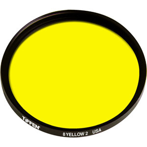  Tiffen 40.5mm #8 Glass Filter - Yellow 