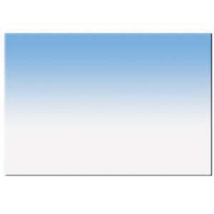  Tiffen 4x5.65" Color Graduated Blue #3 Soft Edge, Horizontal Orientation 