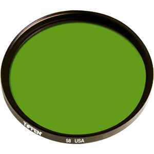  Tiffen 52mm #58 Glass Filter - Dark Green 