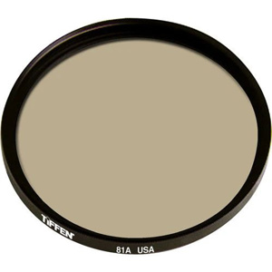  Tiffen 58mm 81A Warming Glass Filter 