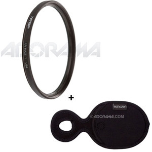 Tiffen 58mm UV-1 Haze-1 (Ultra Violet) Glass Filter w/ FREE FishBomb Case TF58UV1F
