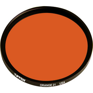  Tiffen 82mm #21 Glass Filter - Dark Orange 