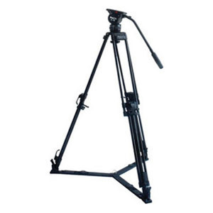  Tiffen Pro Elite 75mm 2-in-1 Video Tripod with 5-15 Fluid Head, 88 lbs Tripod Capacity 